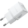 Baseus Delninė kelioninė įkrovimo stotelė | 30W | PD, QC | USB-C, USB-A | balta