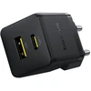 Baseus Delninė kelioninė įkroviklis | 30W | PD, QC | USB-C, USB-A | juodas
