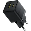 Baseus Delninė kelioninė įkroviklis | 30W | PD, QC | USB-C, USB-A | juodas