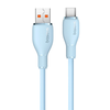 Baseus Pudding 100W USB-A - USB-C kabelis 2m - mėlynos spalvos