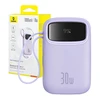 Baseus QPow 2 10000mAh 30W 2xUSB-C maitinimo blokas (violetinė)