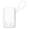 Baseus Qpow Pro+ Power Bank 22.5W 10000mAh USB-C - baltos spalvos