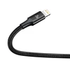 Kabelis USB C - 3 kištukai (USB C (iki 15W), micro USB (iki 10W), lightning (iki 20W)) 1.5m juodas Rapid BASEUS