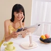 Planšetinio kompiuterio / telefono stovas Baseus Seashell Series Rožinė