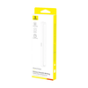 Baseus „Smooth Writing Stylus“ įkrovimo dėklas su Baseus paprastu USB-C 3A kabeliu, 30 cm - baltos spalvos