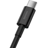 Baseus Aukštos kokybės duomenų perdavimo ir įkrovimo kabelis | USB-A į USB-C | 66 W | 1 m | juodas