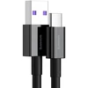Baseus Aukštos kokybės duomenų perdavimo ir įkrovimo kabelis | USB-A į USB-C | 66 W | 1 m | juodas