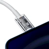 USB kabelis Baseus Superior iš Type-C į Lightning PD 20W 1.5m baltas CATLYS-B02
