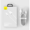 Baseus „Superior“ serijos CALYS-A01 duomenų perdavimo ir įkrovimo kabelis | USB-A į Lightning | 12 W | 1 m | juodas