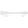 Baseus „Superior“ serijos CALYS-A01 duomenų perdavimo ir įkrovimo kabelis | USB-A į Lightning | 12 W | 1 m | juodas