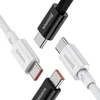 Baseus Superior serijos CATYS-C02 duomenų perdavimo ir įkrovimo kabelis | USB-C į USB-C | 100 W | 2 m | balta