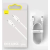 Baseus Superior serijos CATYS-C02 duomenų perdavimo ir įkrovimo kabelis | USB-C į USB-C | 100 W | 2 m | balta