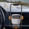Automobilinis telefono laikiklis Baseus Cube Gravity - Sidabrinis