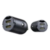 Baseus Tiny Star Mini Car Charger 2C 30W Cosmic juodos spalvos