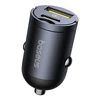 Baseus Tiny Star Mini Car Charger (U+C) 30W Cosmic juodos spalvos