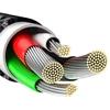 Baseus Tungsten Gold duomenų perdavimo ir įkrovimo kabelis | USB-A į Lightning | 12W | 1 m | juodas