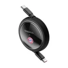 Baseus USB-C į USB-C 100W įkrovimo laidas (Juodas) Bayern Edition