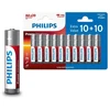 Baterija PHILIPS AA LR6 Blister 10+10pcs