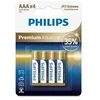 Baterija PHILIPS AAA LR03 4pcs blister Premium Alkaline