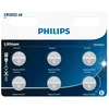 Baterija PHILIPS CR2032 Lithium 6 vnt Lizdinė plokštelė