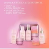 Baylis & Harding Jojoba, Vanilla & Almond Oil Travel Wash Bag Giftset in Clear