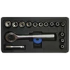 Beast Galvu atslēgu komplekts 1/4" 4-13mm 17 vnt. su dėklu