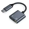 Beline BLNAA01 adapteris USB-C į USB-C | 3.5mm | juodas