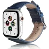Beline apyrankė Apple Watch Leather 38/40/41mm mėlynos spalvos