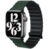 Beline apyrankė Apple Watch Magnetic Pro 38/40/41mm juodos ir žalios spalvos box
