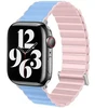 Beline apyrankė Apple Watch Magnetic Pro 38/40/41mm rožinės ir mėlynos spalvos box