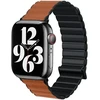 Beline apyrankė Apple Watch Magnetic Pro 42/44/45/49mm juodos ir rudos spalvos box