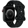 Beline apyrankė Apple Watch silikoninė Woven 42/44/45/49mm juodos spalvos box