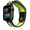 Beline apyrankė Apple Watch Sport Silicone 42/44/45/49mm juodas/lime