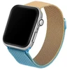 Beline apyrankė Apple Watch Steel 42/44/45/49mm mėlynos ir aukso spalvos