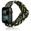 Beline apyrankė Apple Watch Textile 38/40/41mm juodos ir laimo spalvos