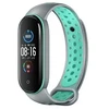 Beline apyrankė Design Mi Band 7/6/5 pilkos ir žalios spalvos