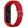 Beline apyrankė Mi Band 7/6/5 Textile raudonos spalvos