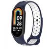 Beline apyrankė Mi Band 9/8 design mėlynos ir baltos spalvos