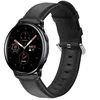 Išmaniojo laikrodžio odinis Samsung Gear S3/Samsung Galaxy Watch/Active/Watch 3/Huawei Watch GT/GT 2/GT 2 Pro dirželis Beline, Juodos spalvos, 20mm