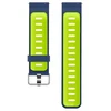 Beline apyrankė Watch 22mm Double Color silikoninė žalios ir mėlynos spalvos box