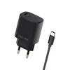 Beline Laidinis įkroviklis 1x USB-C 20W + kabelis USB-C juodos spalvos PD 3.0 BLNCB20C