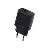 Beline Laidinis įkroviklis 1x USB-C + 1x USB 20W juodos spalvos (only head) PD 3.0 + QC 3.0 BLN2CB20