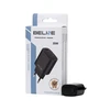BELINE ORDER NETWORK. 1X USB-C 20W Juoda / Juodas (ONLY HEAD) PD 3.0 BLNCB20
