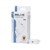 Beline Laidinis įkroviklis 1x USB-C 25W baltos spalvos (only head) PD 3.0 BLNCW25 GaN
