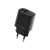 Beline Laidinis įkroviklis 1x USB-C + 1x USB 30W juodos spalvos (only head) PD 3.0 + QC 3.0 BLN2CB30 GaN