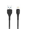 Beline kabelis 25W USB-A/Lightning 1m juodos spalvos BLNCBL01
