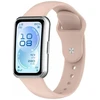 Beline Reverse Buckle smartwatch strap for Huawei Band 11 | Silicone | pink