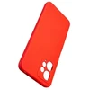Beline Silikoninis Xiaomi Redmi Note 12 4G dėklas telefonui raudonos spalvos