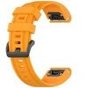 Dirželis Beline Silicone do Garmin Fenix 8/Fenix 7S/Fenix 6S/Fenix 5S/mk3/mk3i/Instinct 2S oranžinė