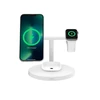 Belkin BoostCharge Pro Headphones, Išmanusis telefonas, Išmanusis laikrodis Baltas USB Wireless charging Fast charging Indoor